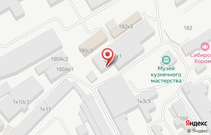 Гостиница Искра на карте