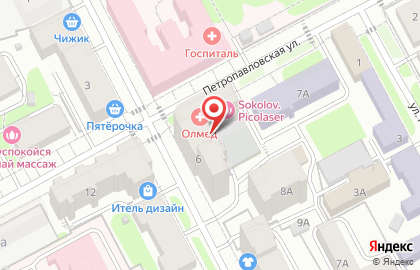 Студия дизайна интерьеров Гранж Пермь на карте