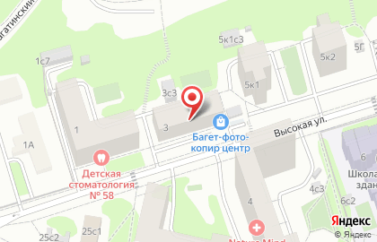 Детская студия Салют на Пролетарской улице на карте