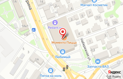 Торговый центр Ринг на улице Чичерина на карте