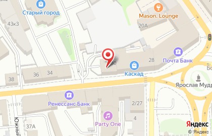 Ярославский правовой центр на карте
