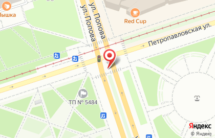 ОАО Межотраслевой страховой центр на Петропавловской улице на карте