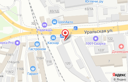 Салон-магазин Ваши Двери на Уральской улице, 120 на карте