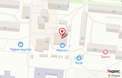 Супермаркет Магнит на улице Мира на карте
