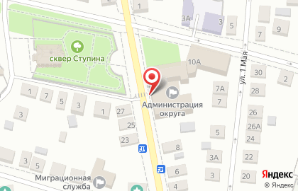 Администрация г. Арзамаса Нижегородской области на карте