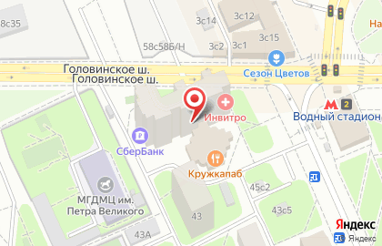 Удобный магазин Магнолия на улице Адмирала Макарова на карте