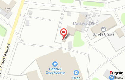 Строительная компания Эверест-Строй на улице Карла Маркса на карте