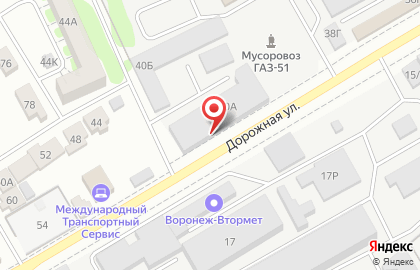 Магазин автозапчастей Камасервис в Советском районе на карте