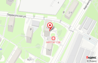 Автопаспорт на Перекопской улице на карте