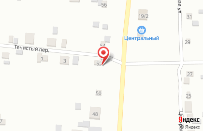 Автосервис ТехАс на Центральной улице на карте