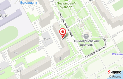 Рождественское-15, ТСЖ на карте