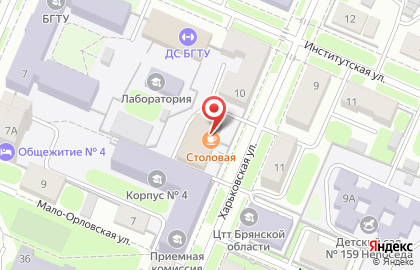 Столовая Пятёрочка на Харьковской улице на карте