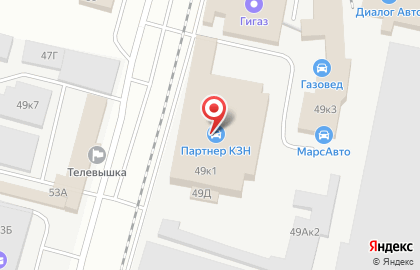 Акос на Горьковском шоссе на карте