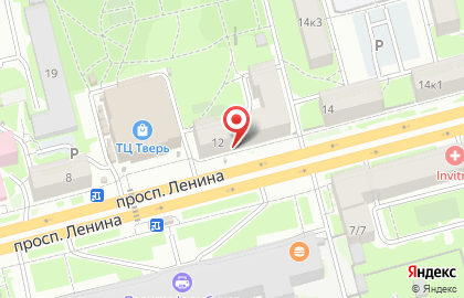 Продуктовый магазин в Твери на карте