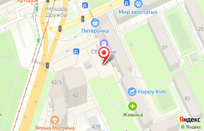 Киоск по продаже кондитерских изделий в Мотовилихинском районе на карте