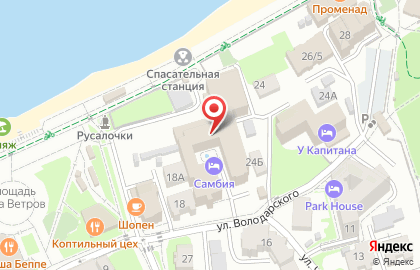 Студия красоты Sambia на карте