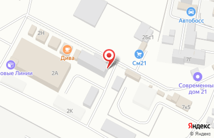 Торговая компания Терминал21 на карте
