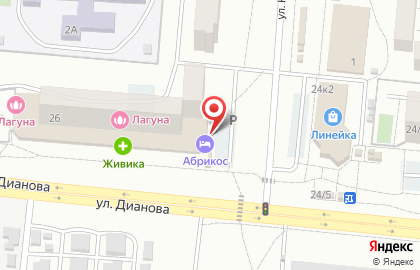 Мини-отель Абрикос на карте