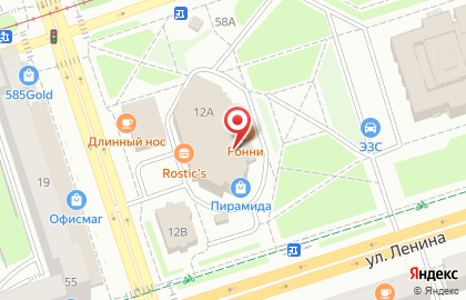 KFC на улице Крисанова на карте