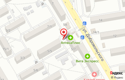Магазин овощей и фруктов в Ростове-на-Дону на карте