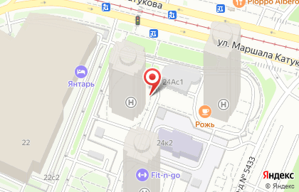 Национальное Агентство Недвижимости на улице Маршала Катукова на карте