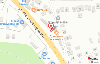 Киоск фастфудной продукции Четыре вкуса на улице Кржижановского на карте