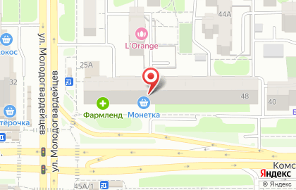 Медицинский центр косметологии Jeternel на Комсомольском проспекте на карте