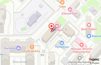 Ателье Стиль Меха на улице Маршала Соколовского на карте