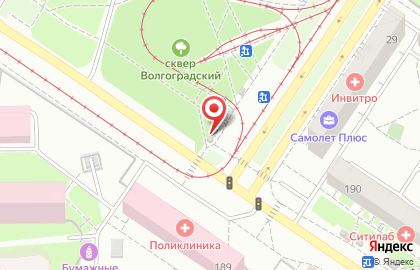 Киоск по продаже фастфудной продукции на Белореченской улице на карте