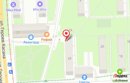 Продуктовый магазин У дома в Свердловском районе на карте