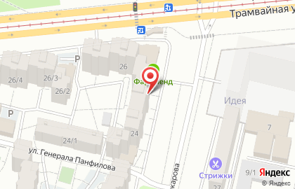 Банкомат СберБанк в Уфе на карте