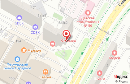 Ателье в Москве на карте