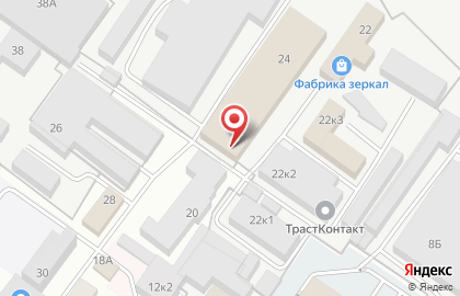 Компания по производству рекламы Акцент на карте