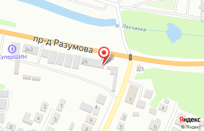 Автомагазин в Воронеже на карте