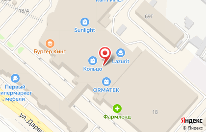 Торговая фирма Профкосметик-Челябинск в ТЦ Кольцо на карте