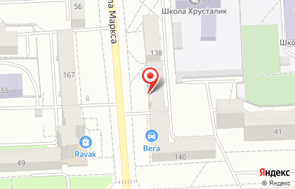 Хлыновская Усадьба в Кирове на карте