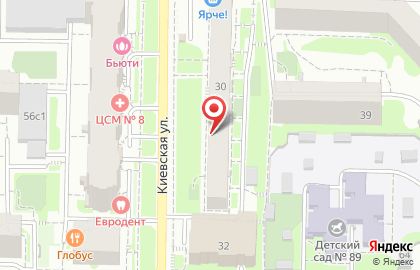 ОМ-отделочные материалы на Киевской улице на карте