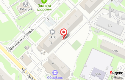 Ломбард Янтарь на карте