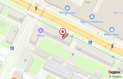 Компания ЭкоСтиль на Октябрьском проспекте на карте