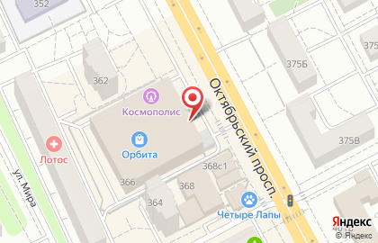 Банкомат Райффайзенбанк на Октябрьском проспекте в Люберцах на карте