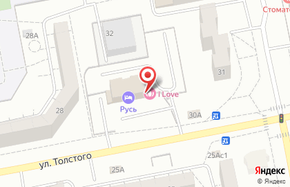 Гостиница Русь в Тольятти на карте