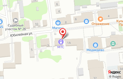 Фирменный магазин Пижанка на Юбилейной улице на карте