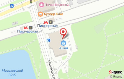 Миадена на Кастанаевской улице на карте