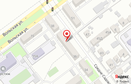 Торгово-монтажная компания Абсолют на Средне-Садовой улице на карте