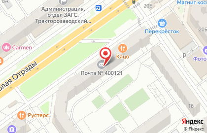 Магазин-бар Тоник в Тракторозаводском районе на карте