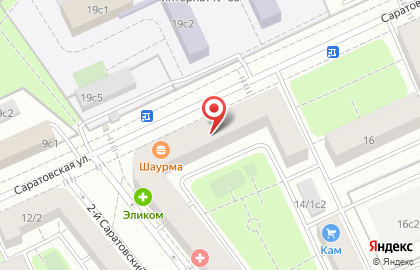 Бассейн Олимп на Саратовской улице на карте