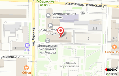 Центральная библиотека Централизованная библиотечная система в Красноярске на карте