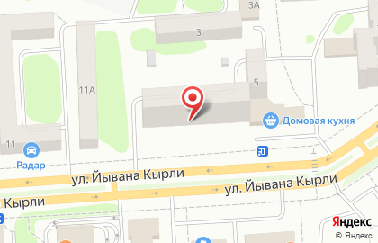 Центр доктора Бубновского на улице Йывана Кырли на карте