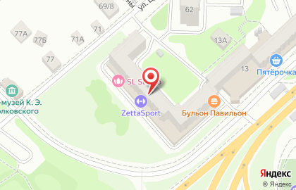 Супермаркет напитков Ароматный мир на улице Гагарина на карте