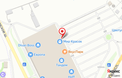 Магазин напольных покрытий и дверей УправДом на Октябрьском проспекте на карте